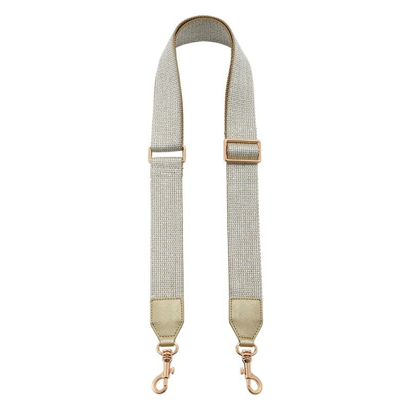 Mahuangshi F-73 adjustable webbing 3.8C wide polyester cross-border webbing canvas replacement wide shoulder strap crossbody strap