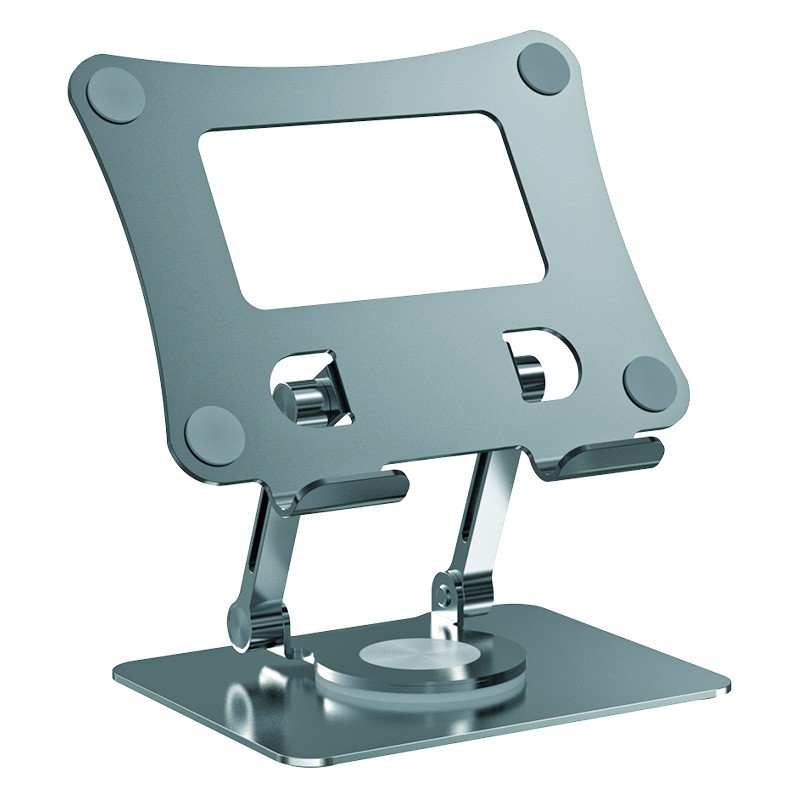 Picture of Metal Tablet Holder Suitable for iPad Painting Learning Machine Desktop Game 360 ° Rotating Tablet Holder