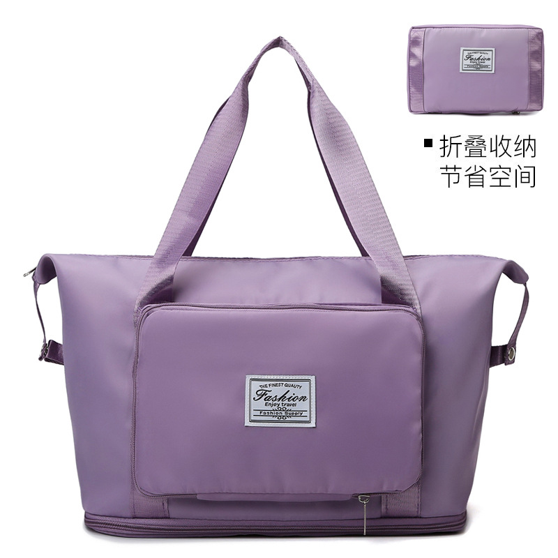 Picture of Factory wholesale wet and dry separation sports portable shoulder bag folding expansion fitness bag large capacity Travel Bag