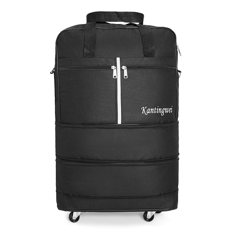 Picture of Factory direct new fluorescent strip can carry 24 inch upgraded version of soft Oxford canvas shipping bag large capacity Travel Bag