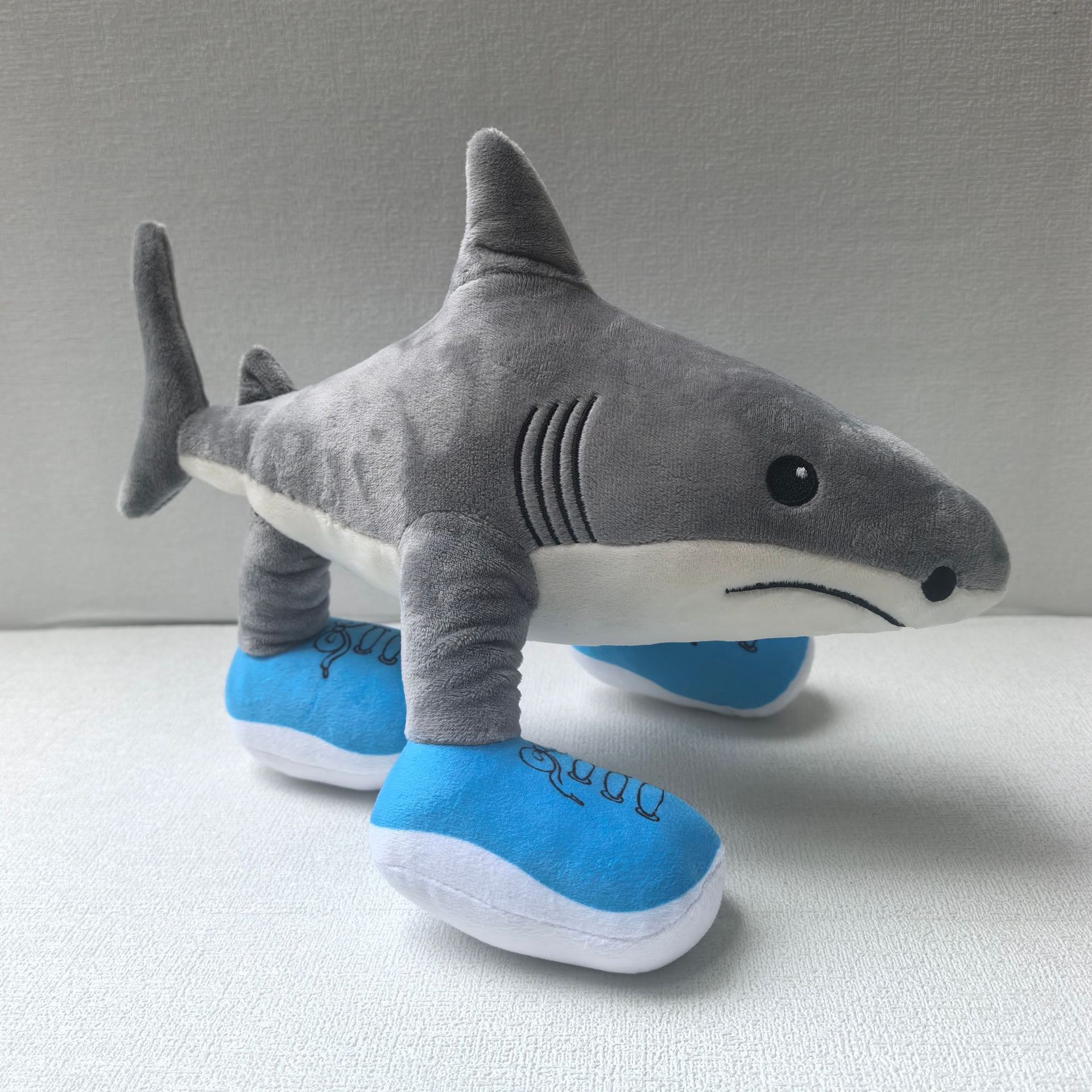 Picture of Cross-Border Hot Selling Temtungsahur Shark American Classic of Mountains and Seas Spoof Plush Toy Doll in Stock