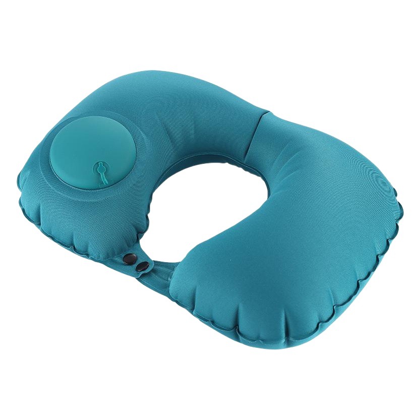 Direct Selling Press Inflatable U-Shaped Pillow Inflatable Neck Pillow Men's and Women's Travel Pillow Automatic Inflatable Pillow Can Be Shipped in One Piece