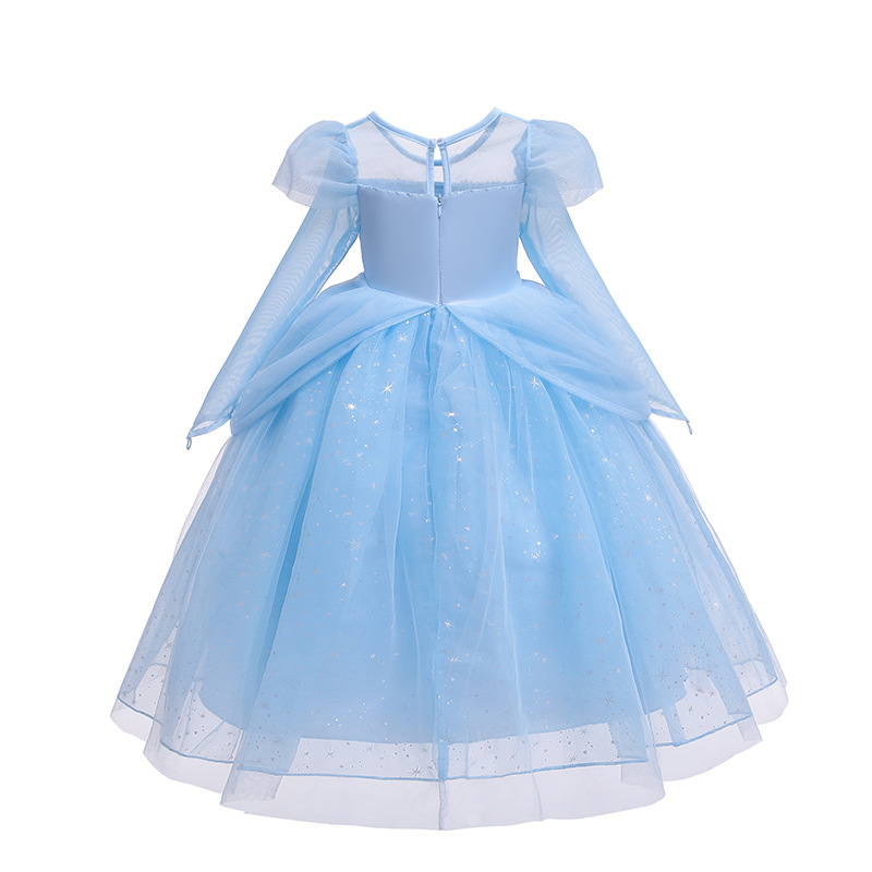 Picture of 2025 Export Kidsren's Clothing Autumn and Winter Princess Dress Girls Long-Sleeved Dress Kidsren's Halloween Costume Dropshipping