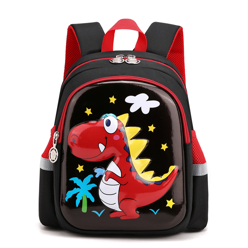 Picture of Children's Schoolbag Cartoon Cute Kindergarten Baby Backpack Boy Handsome 3D Hard Shell Anti-Lost Kids Backpack