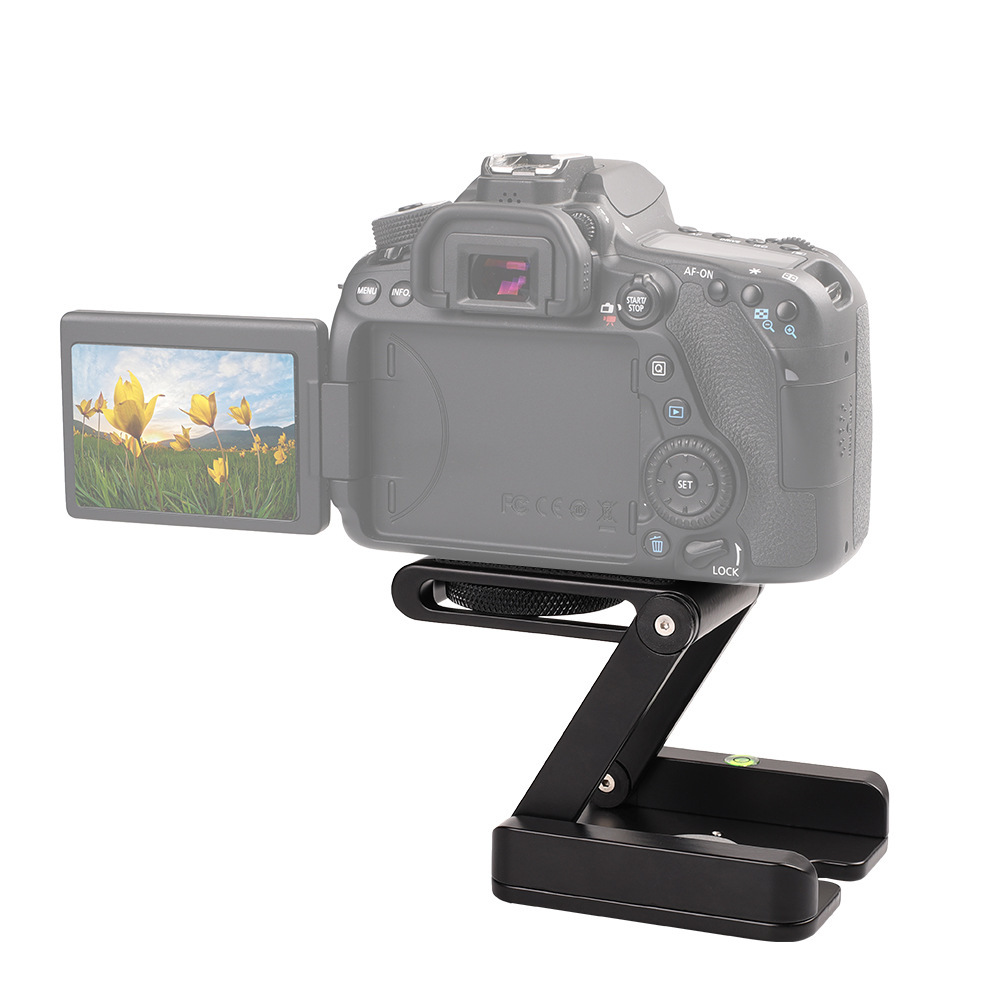 Picture of Metal Z-type folding pan/tilt quick release seat tripod P200 macro board Admiralty quick 100-fold quick release Board base