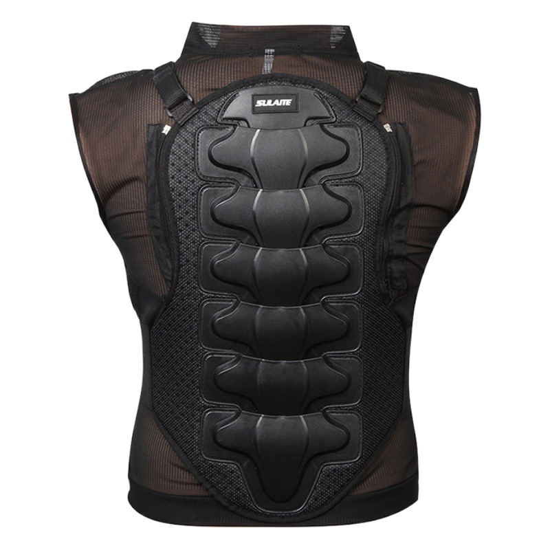 Sulaite Motorcycle Armor Racing Sleeveless Armor Summer Breathable Cycling Off-Road Sleeveless Cycling Protective Clothing
