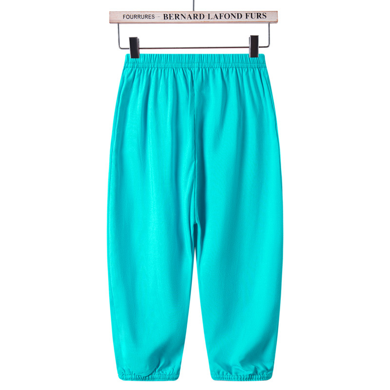 Picture of Summer Anti-Mosquito Thin Children's Casual Pants for Boys and Girls, Parent-Child Casual Long Pants, Breathable Boys' and Girls' Pants Wholesale