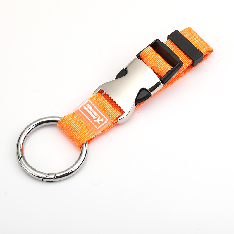 Picture of Luggage Buckle Safety Fixed Strap Backpack External Lanyard Packing Strap Suitcase Strap Metal Lanyard