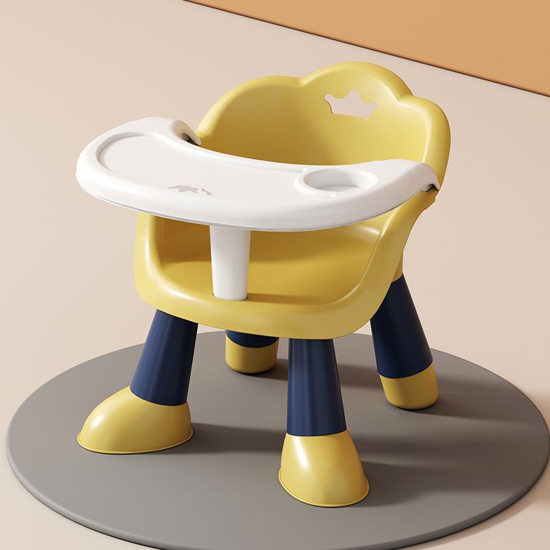 Baby dining table dining chair multifunctional stool baby chair household plastic backrest seat small bench