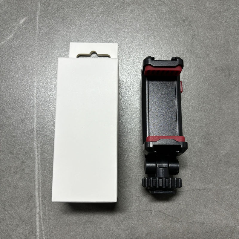 Picture of Mobile phone clip ST-06S double cold boots for SLR camera external horizontal and vertical shooting live hot shoe bracket photography