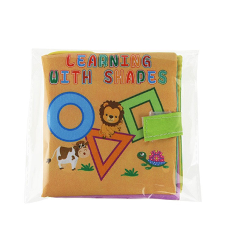 Picture of 34 cross-border newborn early education Enlightenment baby baby cloth book ringing paper BB whistle tear not to rot three-dimensional cloth book