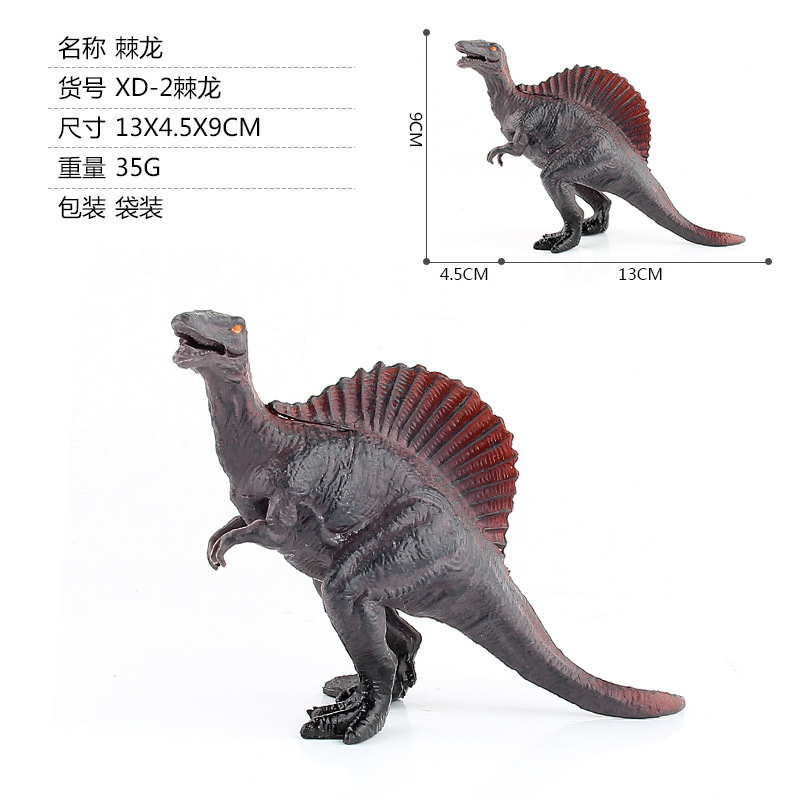 Picture of Animal Jurassic Dinosaur Model Series, Simulated Tyrannosaurus Dinosaur World, Various Static Toy Models