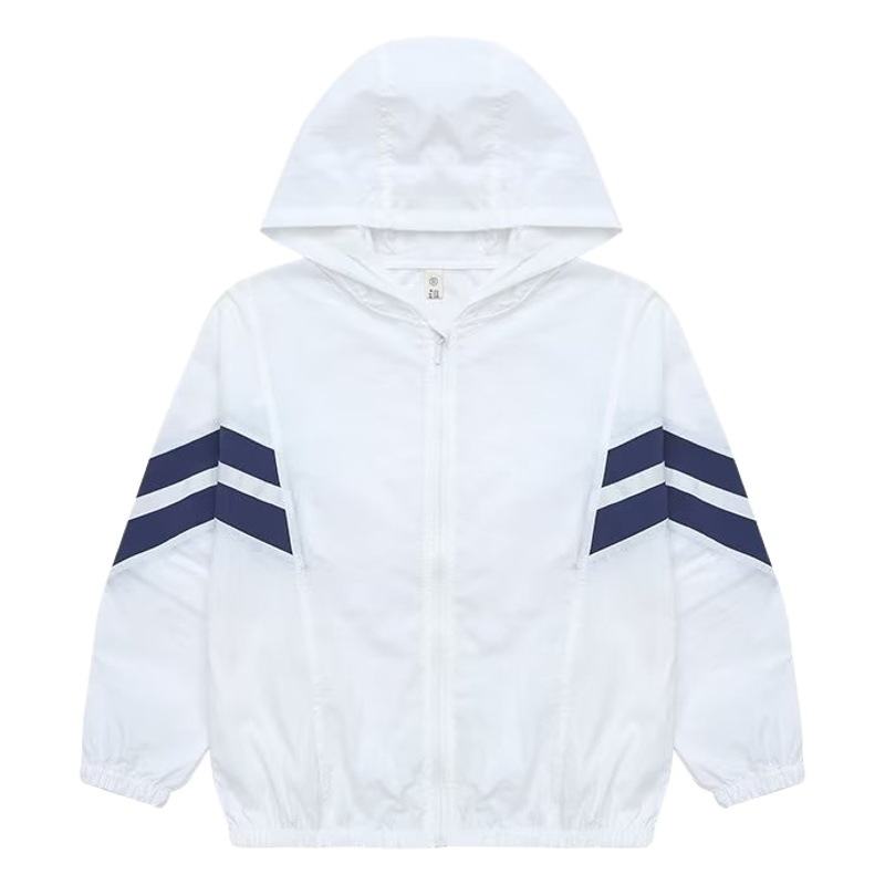 Children's sun protection clothing boys' UV protection 2023 new summer fashionable sun protection clothing summer thin outer pullover children's clothing