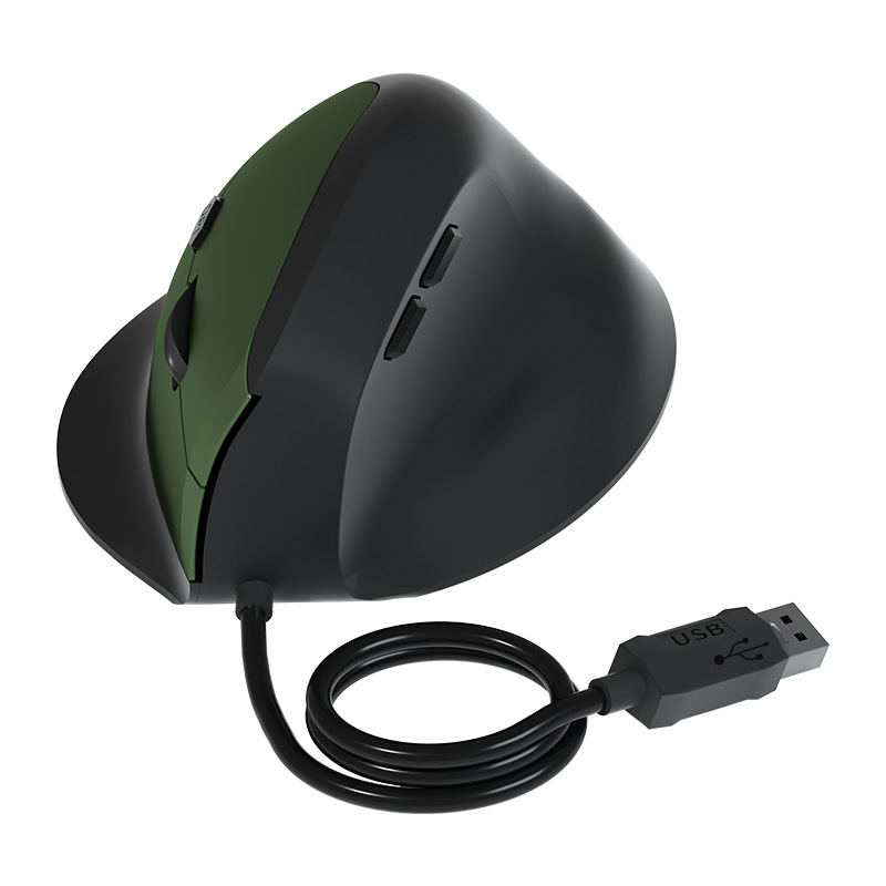 Picture of Cross-border in stock wireless vertical mouse Ergonomic vertical silent TYPEC port charging vertical mouse