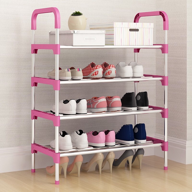 Picture of Cross-border source factory shoe rack reinforcement simple multi-layer doorway economical assembly multi-functional storage rack shoe rack