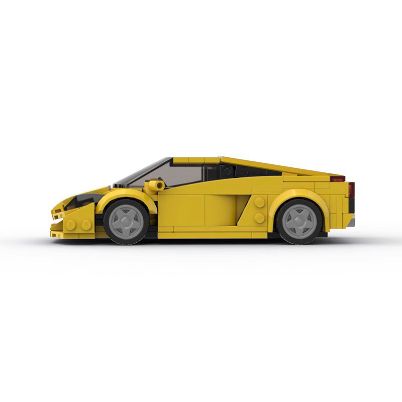 Picture of MOC blocks compatible with Lego Grab Lambert several mud Gallardo Gallardo sports car model speed8 racing car