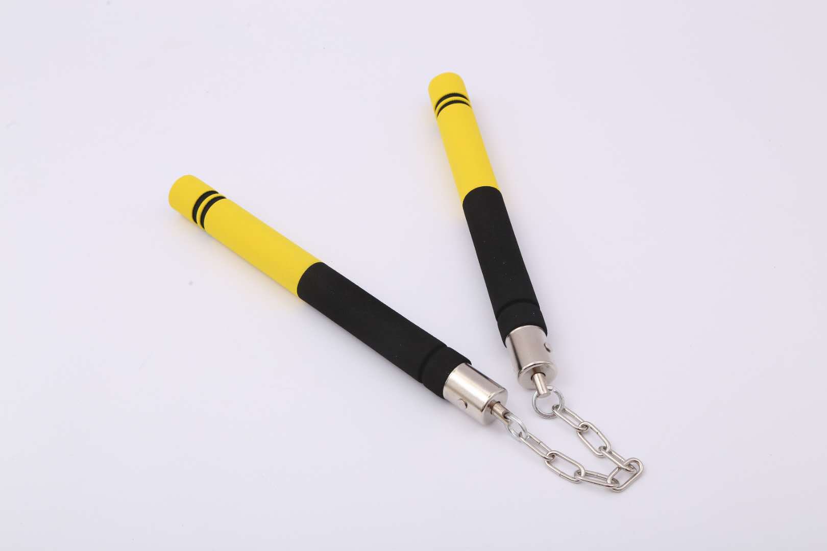 Picture of Wholesale PVC sponge nunchakus novice practice nunchakus multicolor optional taekwondo martial arts supplies show stick