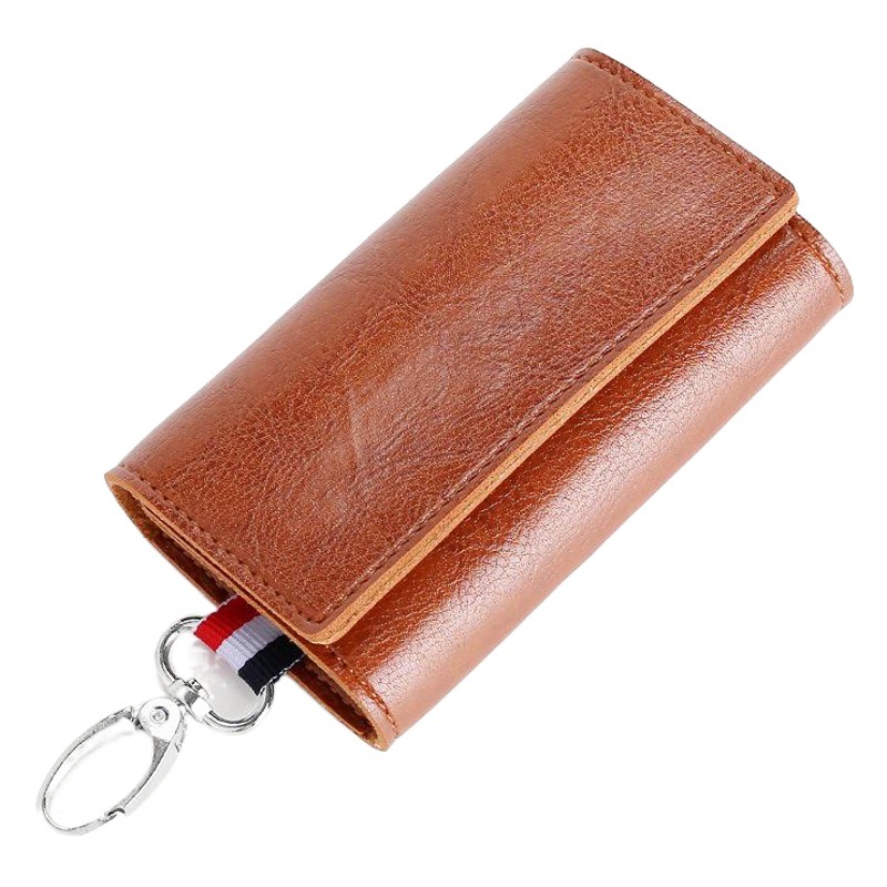 Factory spot simple fashion men's and women's key bag Classic hanging key bag multicolor hot key bag