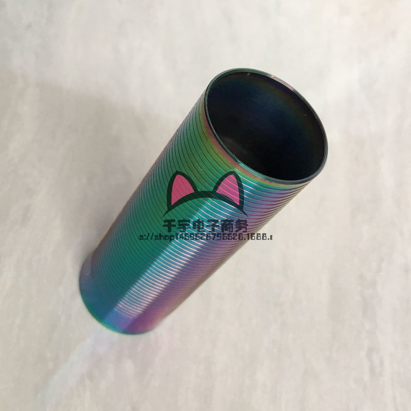 Picture of Colorful full-volume cylinder stainless steel baked blue air cylinder is suitable for M4 heat dissipation air cylinder 2 wave cylinder