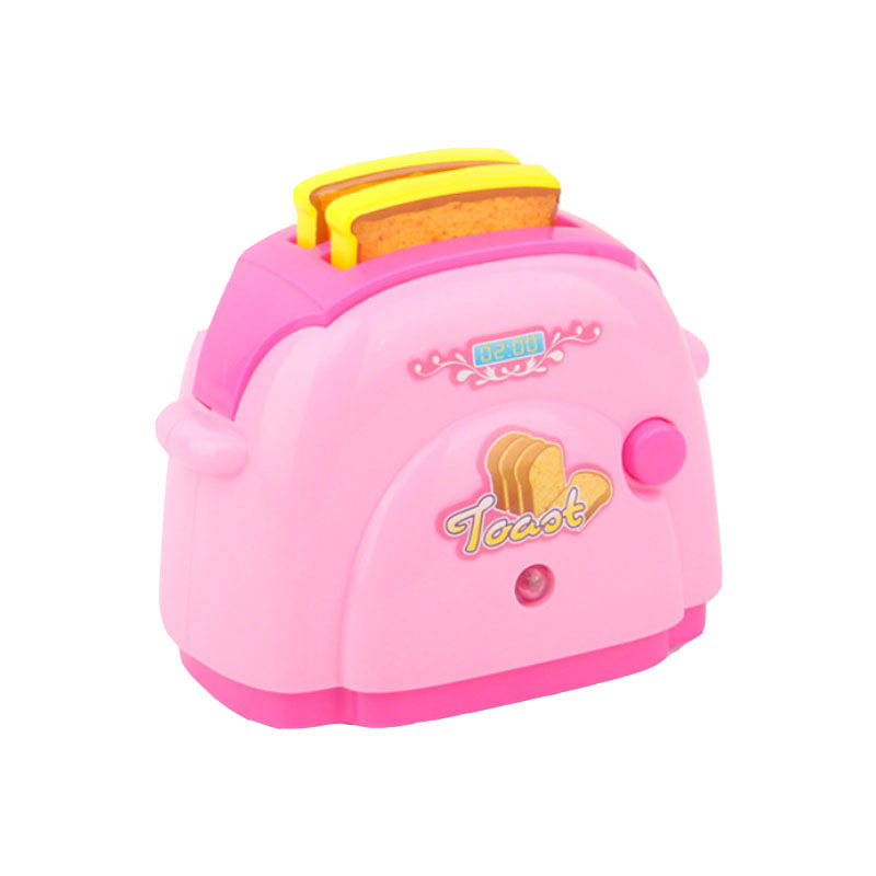 Picture of Mini Kitchen Play Home Toy Children's Simulation Electric Small Appliances Shake Tone Same Toaster
