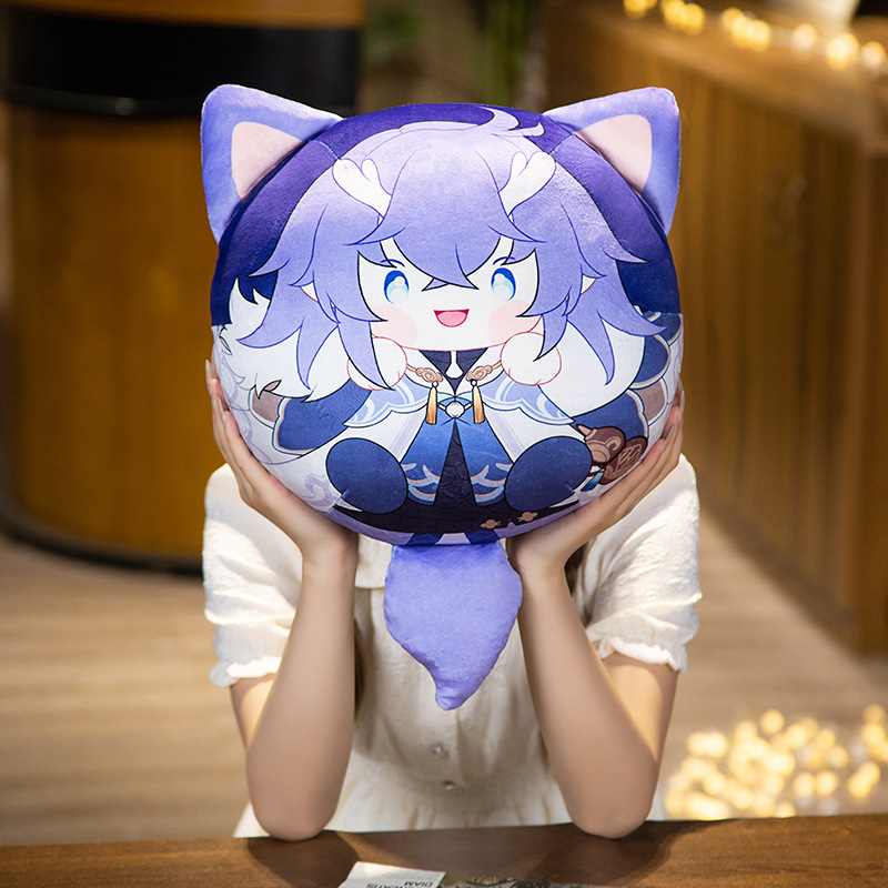 Picture of Xingqiong Railway Second Dimension Surrounding Kafka Pillow Drinking Yuejun Pendant Blade Jing Yuan Tuan Zi Silver Wolf Luo Cha Stop Cloud