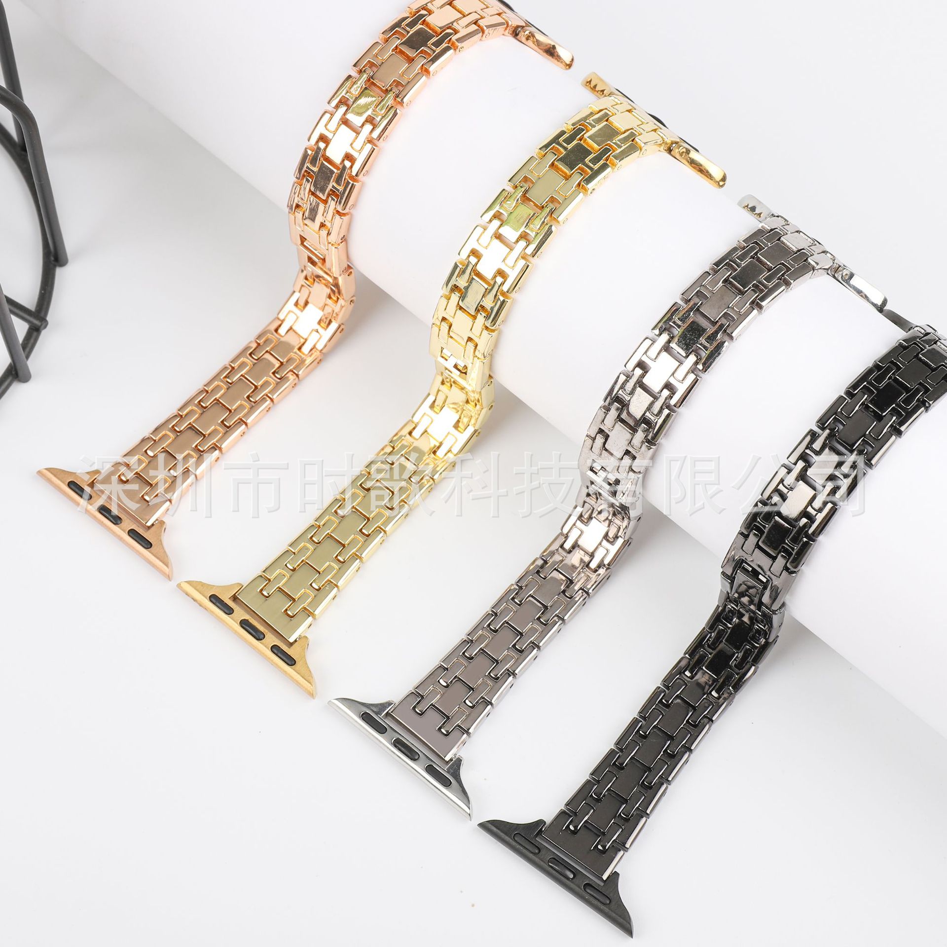 Picture of Suitable for Apple Watch strap small waist steel belt applewatch9Ultra light section metal strap wholesale