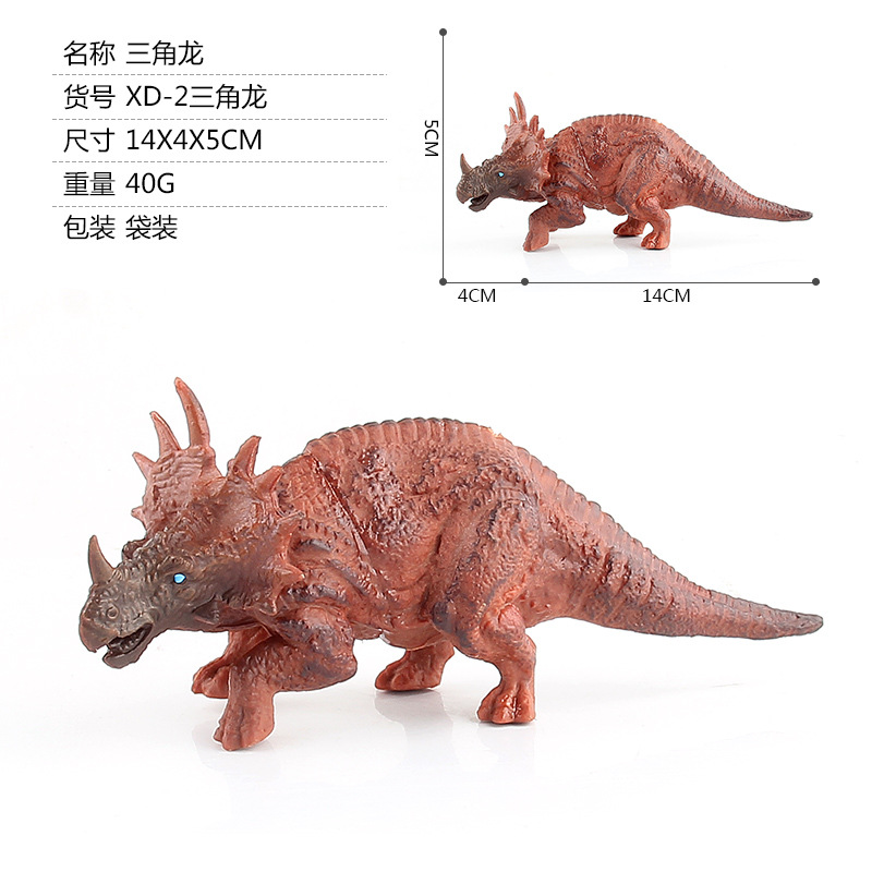 Picture of Animal Jurassic Dinosaur Model Series, Simulated Tyrannosaurus Dinosaur World, Various Static Toy Models