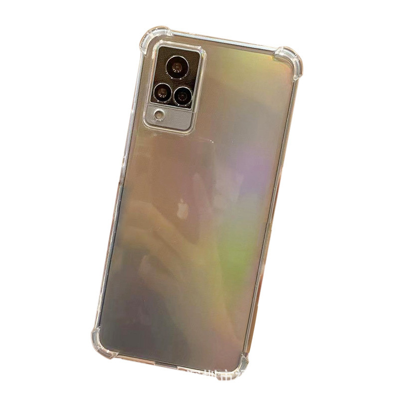 Picture of Anti-fall Case Vivo S19 Mobile Phone Case S19PRO Protective Case Y200 Rubber Case Transparent Soft Case Airbag Full Coverage Thickening