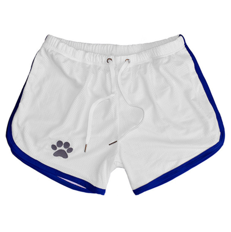 Picture of Summer Sports Men's Muscle Fitness Leisure Mesh Breathable Three-point Pants Running Training Beach Quick-drying Breathable Shorts