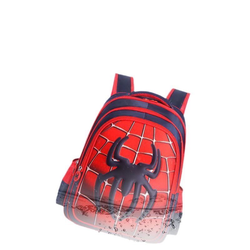 Picture of Elementary School student Spider Batman schoolbag kindergarten middle class Grade One Two Three Boys children backpack handsome backpack