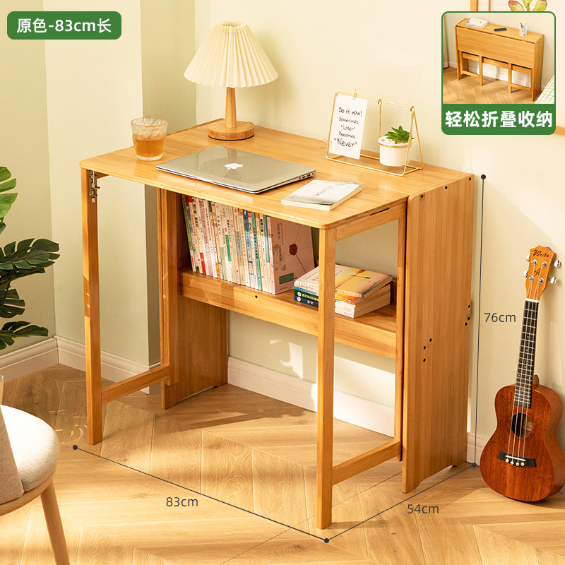 Picture of Foldable Student Desks and Chairs Study Desk and Chair Set Home Computer Desk Desktop Table Simple Children's Study Desk