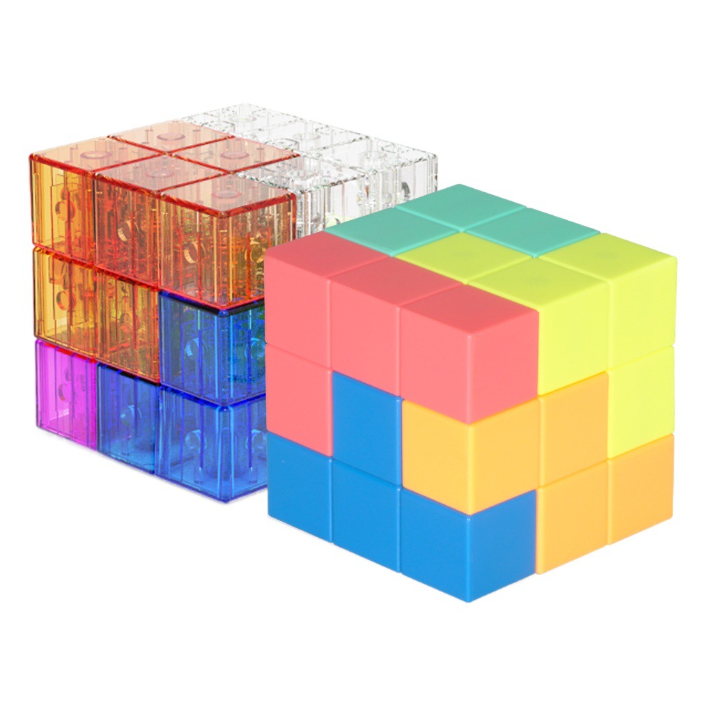 Yongjun magnetic building blocks explosions Rubik's Cube puzzle early education magnetic cube building blocks Rubik's Cube puzzle toys wholesale