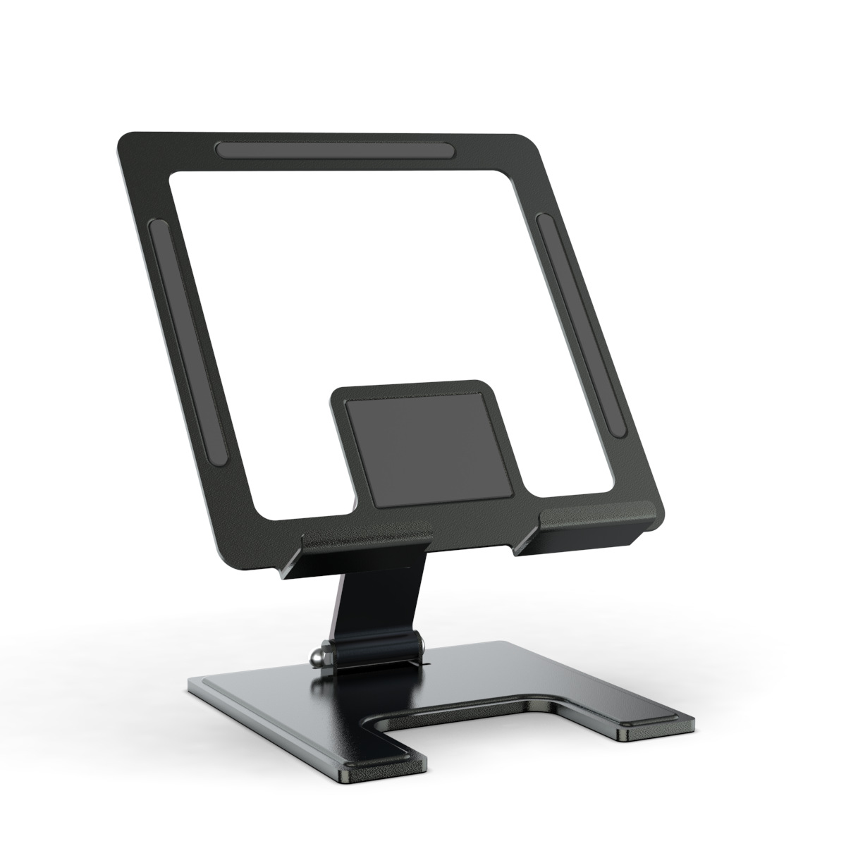 Picture of Metal aluminum alloy rotating mobile phone stand folding desktop mobile phone stand lazy portable tablet support PAD