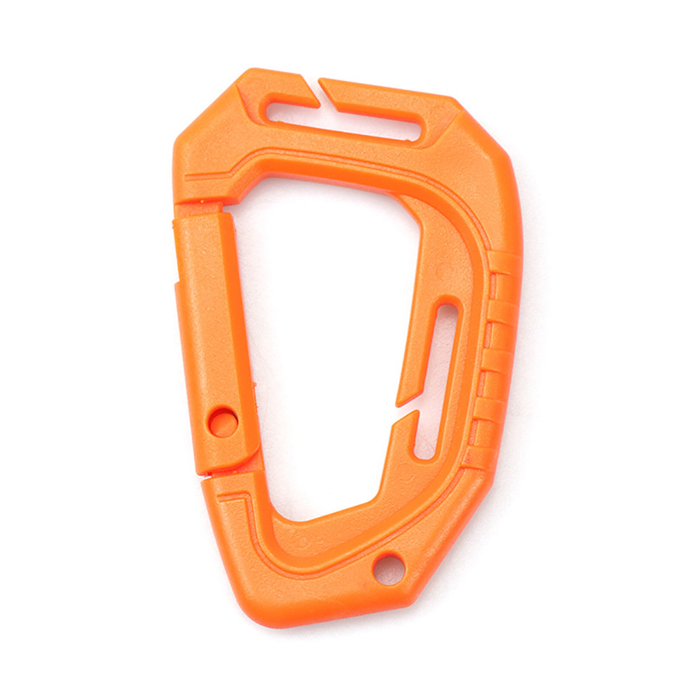 Picture of Plastic Steel D-Shaped Carabiner Outdoor Backpack Quick Release Buckle Portable Camping Style Equipment Mountaineering Key Chain Outdoor Quick Release Buckle