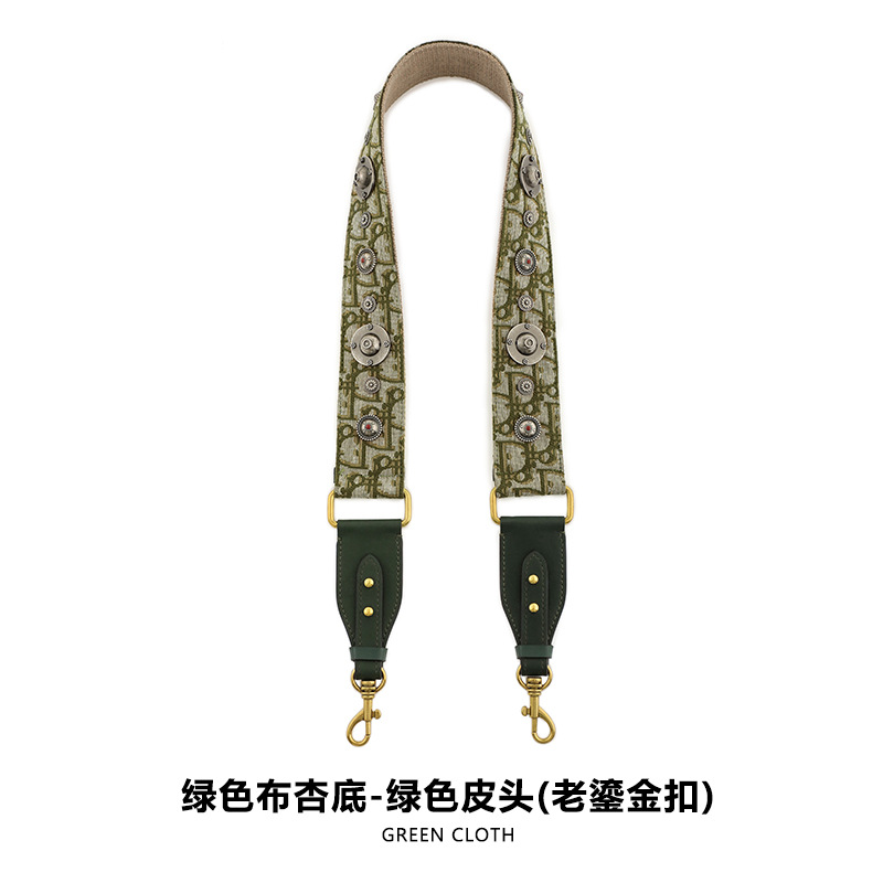Picture of Mahuangshi MHS-F-66 Wide Bag with Canvas Shoulder Strap Shoulder Crossbody Cowhide Bag Accessories Bag Strap Comfortable D