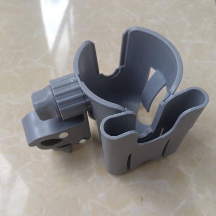 Picture of SHEIN universal baby stroller cup holder water bottle holder children's car two-in-one stroller cup holder mobile phone holder