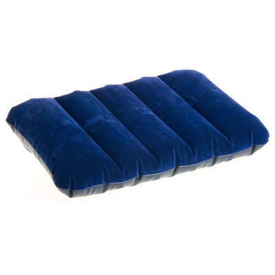 Portable Travel Inflatable Cushion Pillow Flocked Nap Outdoor Camping Cushion Inflatable Comfortable