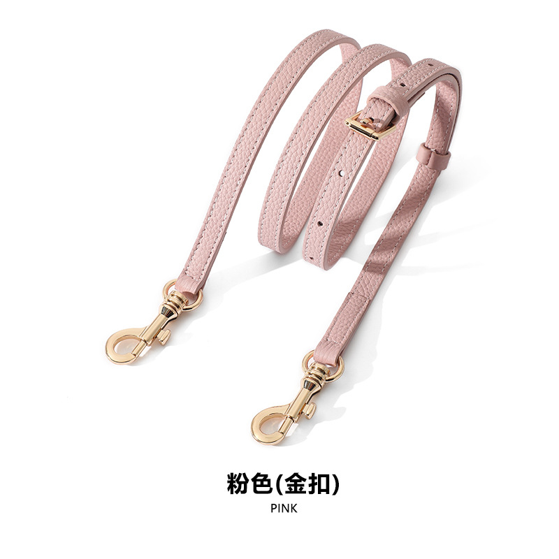 Picture of Mahuangshi first layer cowhide thin bag strap A- 74 leather long shoulder strap messenger bag litchi pattern replacement bag single buy