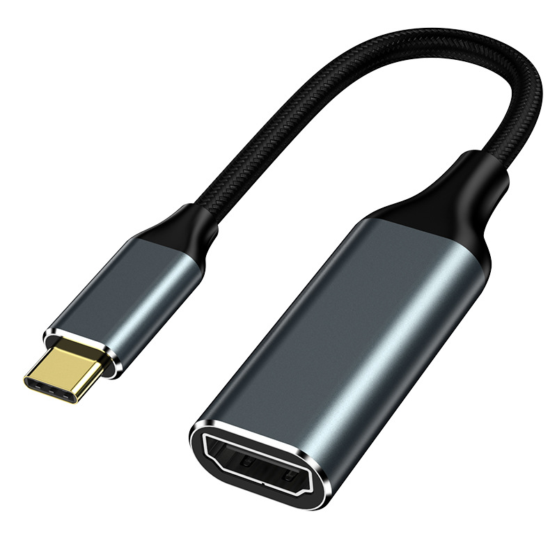 Picture of Cross-border type-c to hdmi adapter 4K notebook computer converter screen converter mobile phone wired screen converter