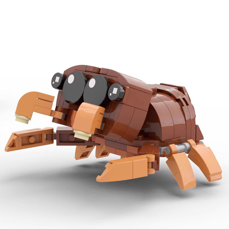 Picture of Home-made Assembled Spider Lucas and Finley MOC Compatible Lego Animal Doll Hand-made Model Building Blocks