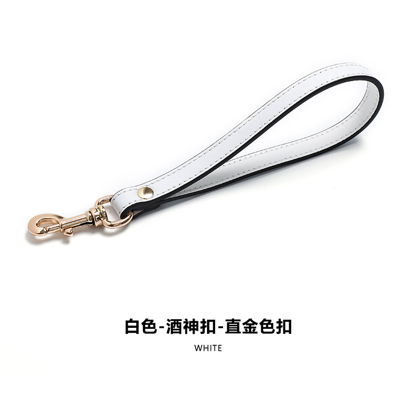 Picture of Women's Bag Accessories Single Buckle Wallet Lanyard Handbag with B- 45 Plain Cowhide Handbag with Bag Replacement Strap