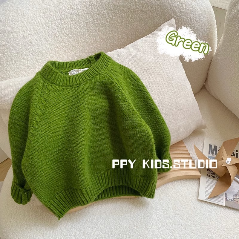 Picture of Boys' Knitwears, Short-Sleeved Spring & Fall, Kidsren's Autumn Clothes, Fashionable Kidsren's Winter Knitwears, Baby Tops, Korean Style