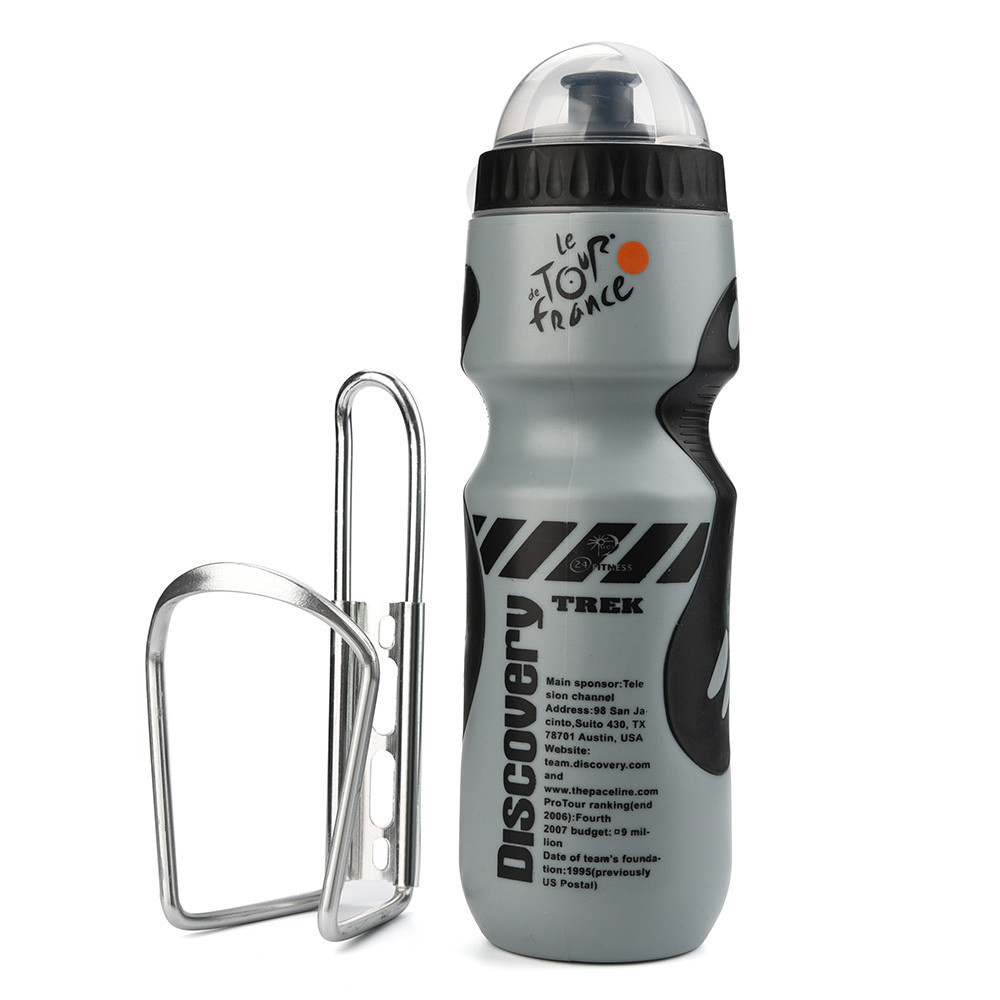 Picture of Bicycle aluminum alloy kettle water bottle holder motorcycle water bottle holder combination suit ring method kettle suit water cup holder