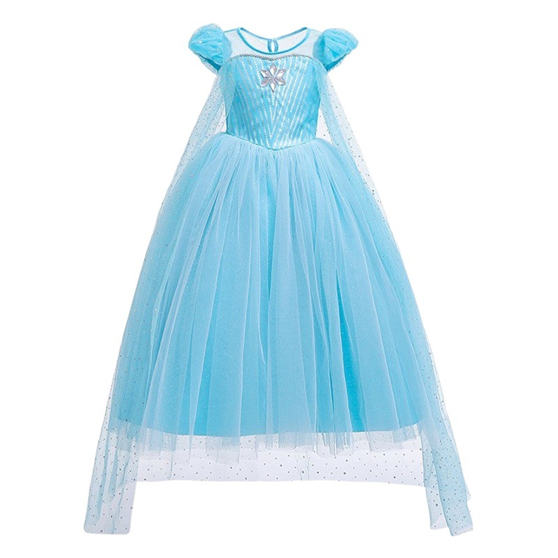 2025 Spring and Autumn Children's Clothing New Frozen Girls' Dresses Can Be Matched with Sweaters and Princess Skirts Dropshipping