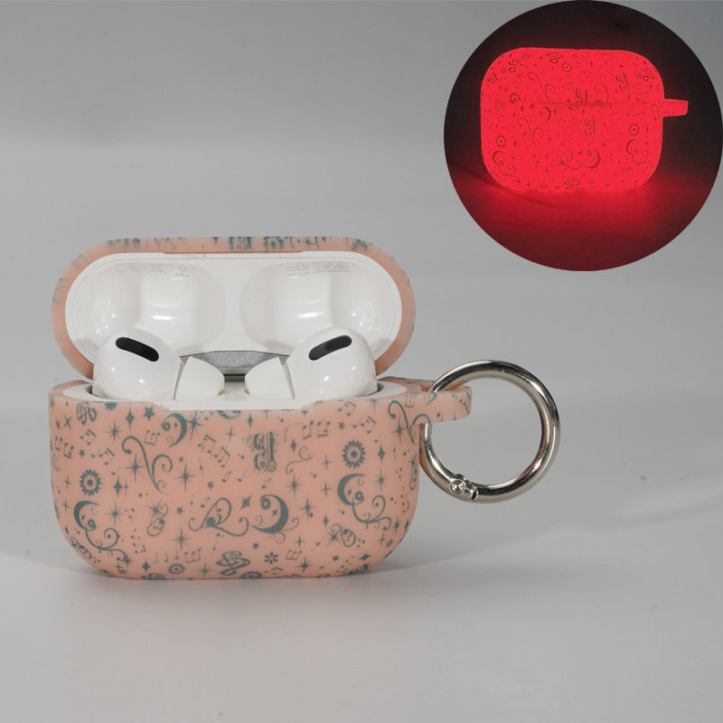 Picture of New applicable airpods protective case for apple 3 generation luminous earphone case airpods pro2 earphone protective case