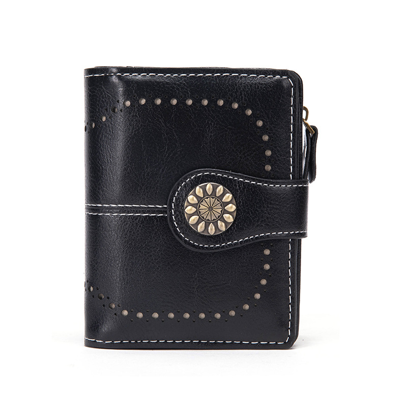 Picture of 2022 New Women's Wallet Women's Short Student Korean Version Multifunctional Mini Coin Purse Driver's License Wallet