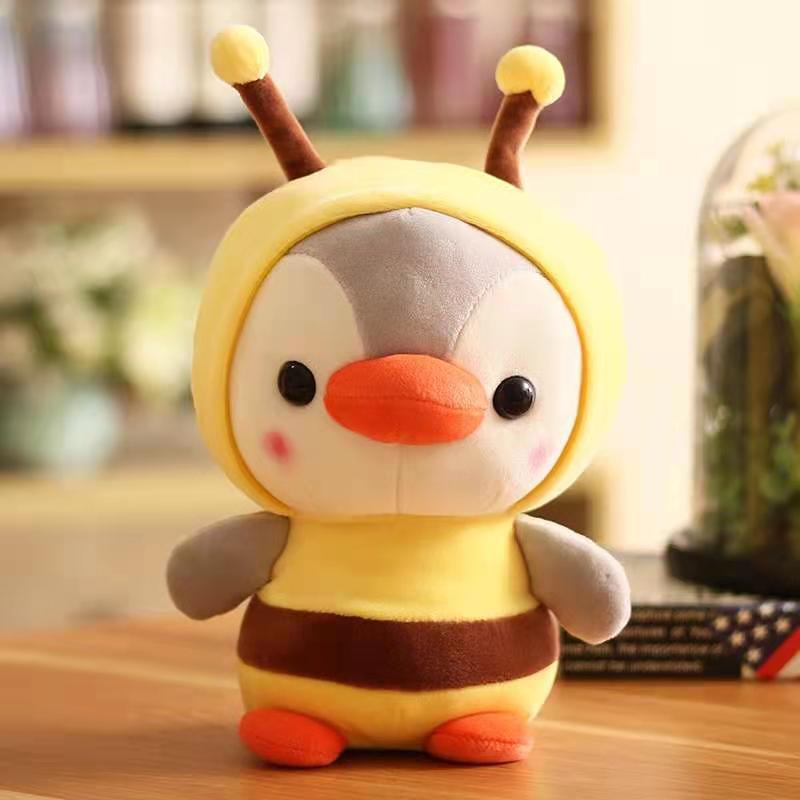Picture of Transformation Penguin Plush Toy Dinosaur Frog Unicorn Doll Wedding Toss Doll Grab Machine Doll Factory