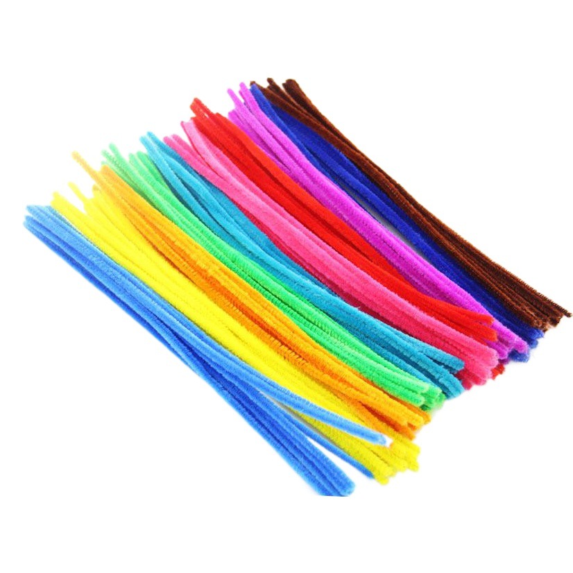 Children's puzzle twist bar environmental protection color wool wool root plush DIY kindergarten handmade beautiful Labor materials