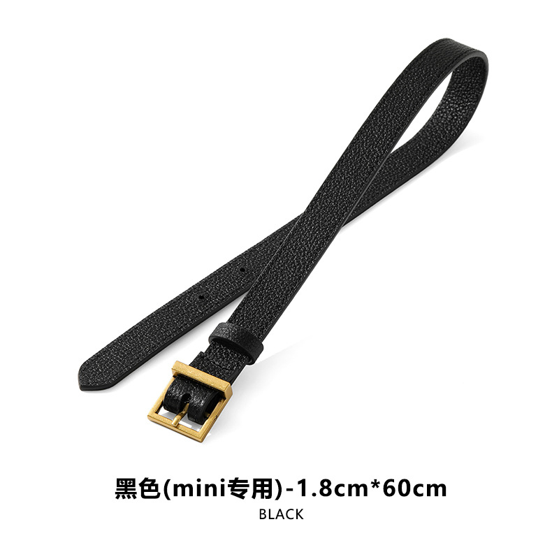 Picture of D-91 suitable for bag extension belt modification caviar top layer cowhide single shoulder sling extension shoulder strap accessories