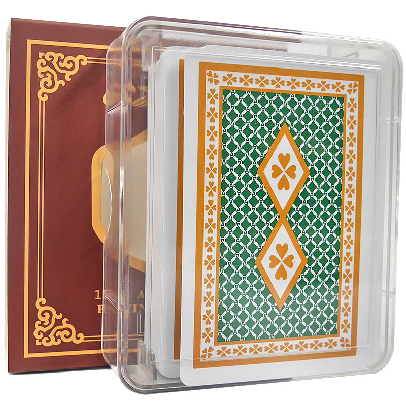 Picture of Plastic poker GYT Texas small print pvc poker manufacturers spot supply waterproof practical double-sided frosted poker